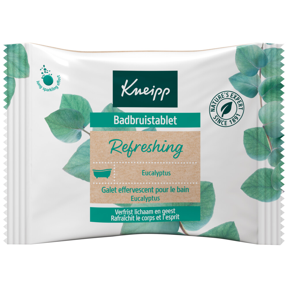 Kneipp Badbruistablet Eucalytus 80 gram