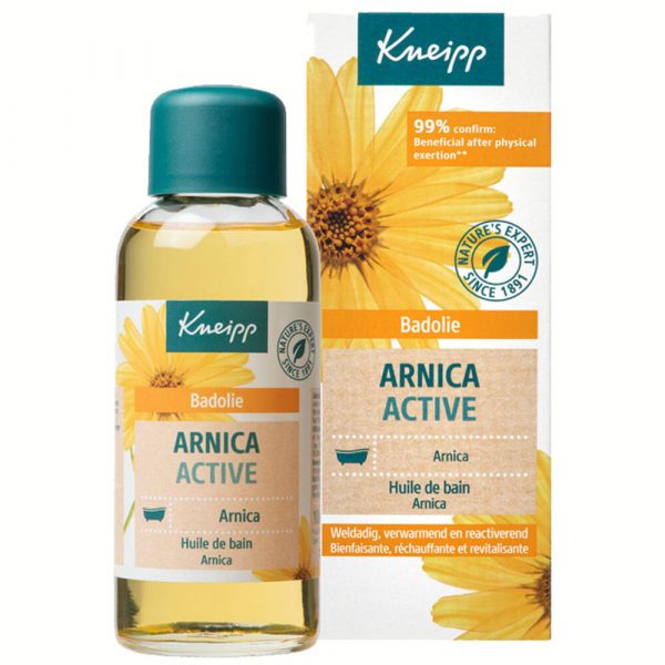 6x Kneipp Badolie Arnica Active 100 ml