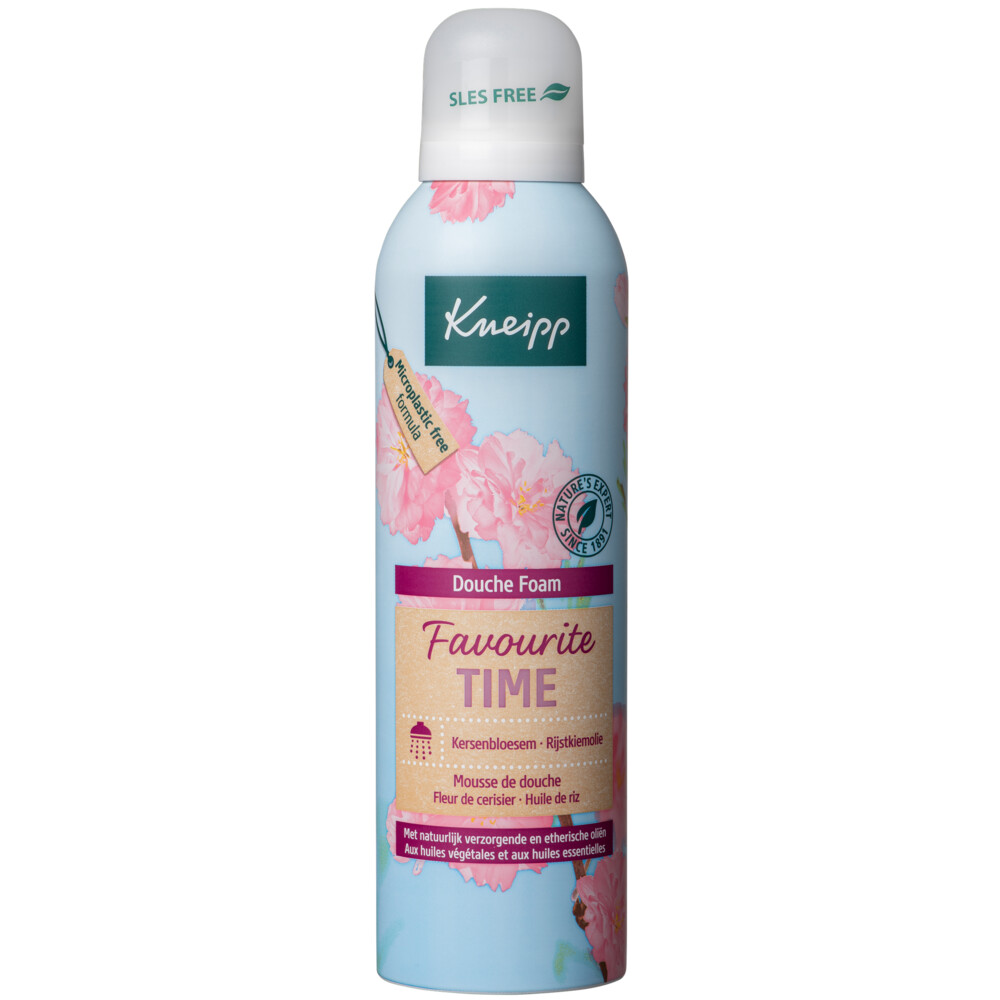 6x Kneipp Douche Foam Cherry Blossom 200 ml