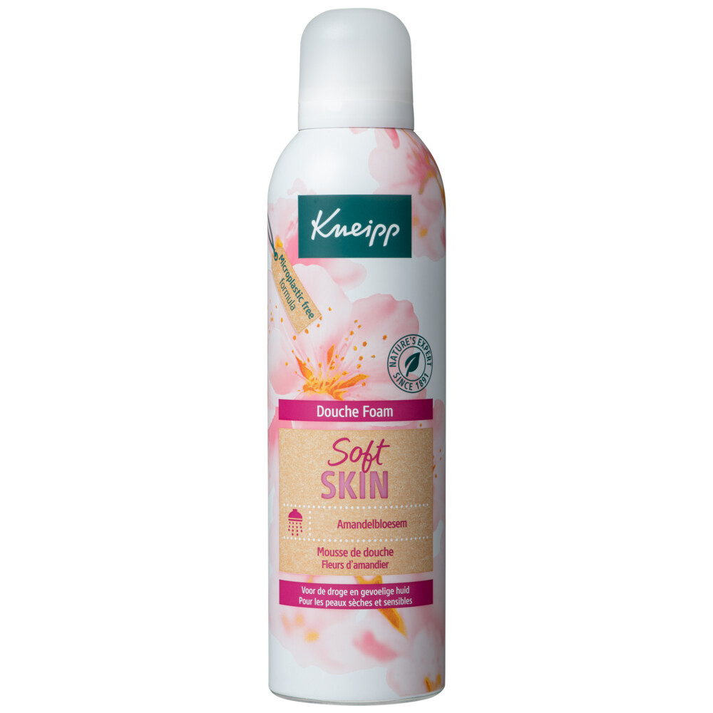 6x Kneipp Douche Foam Soft Skin 200 ml