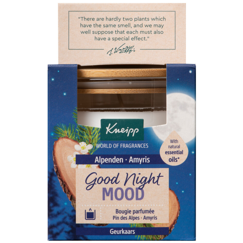 Kneipp Geurkaars Good Night 145 gr