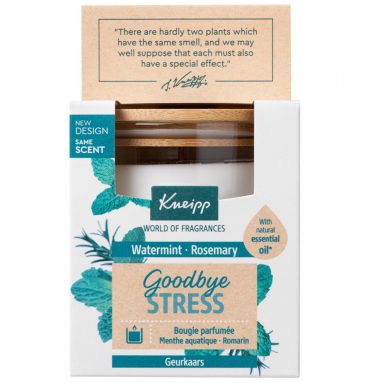 3x Kneipp Geurkaars Goodbye Stress - Watermint en Rosemary