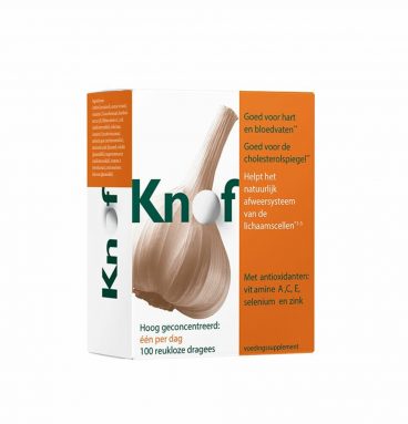 Knof Knoflookdragees Anti-Oxidanten 100 dragees