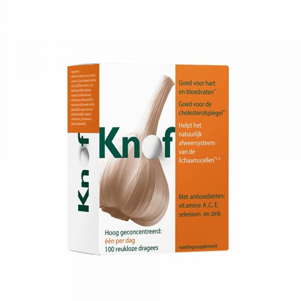 Knof Knoflookdragees Anti-Oxidanten 100 dragees