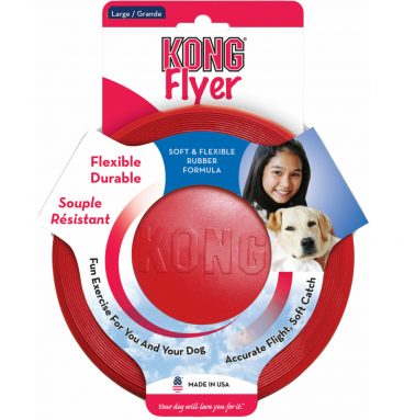 Kong Flyer Frisbee Rood 22