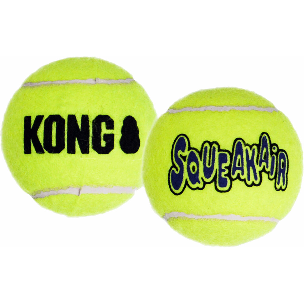 Kong Squeakair Tennisbal Multipack M 3 stuks - 86.5 cm