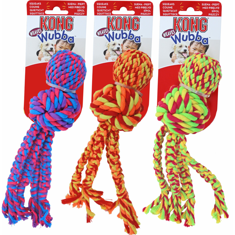 Kong Wubba Weaves Rope S 25 cm