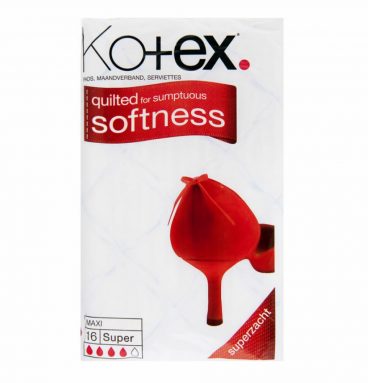 5x Kotex Maxi Super 16 stuks