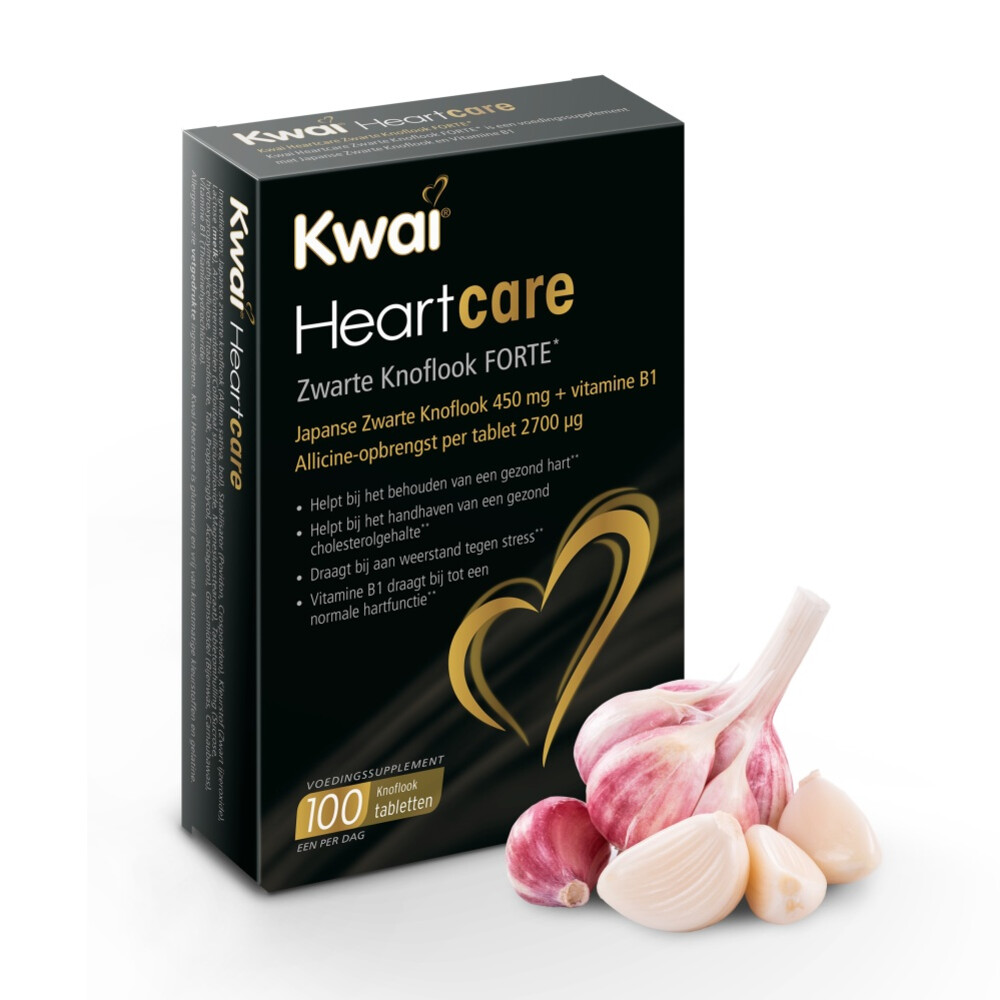 Kwai Heartcare Zwarte Knoflook Forte 100 tabletten