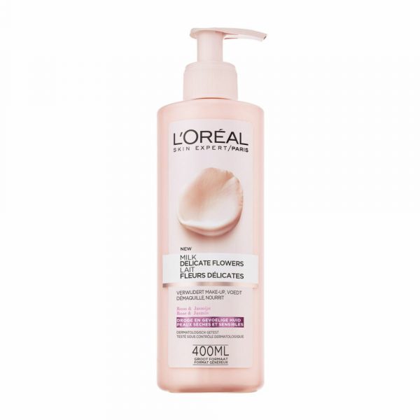 L'Oréal Delicate Flowers Reinigingsmelk 400 ml