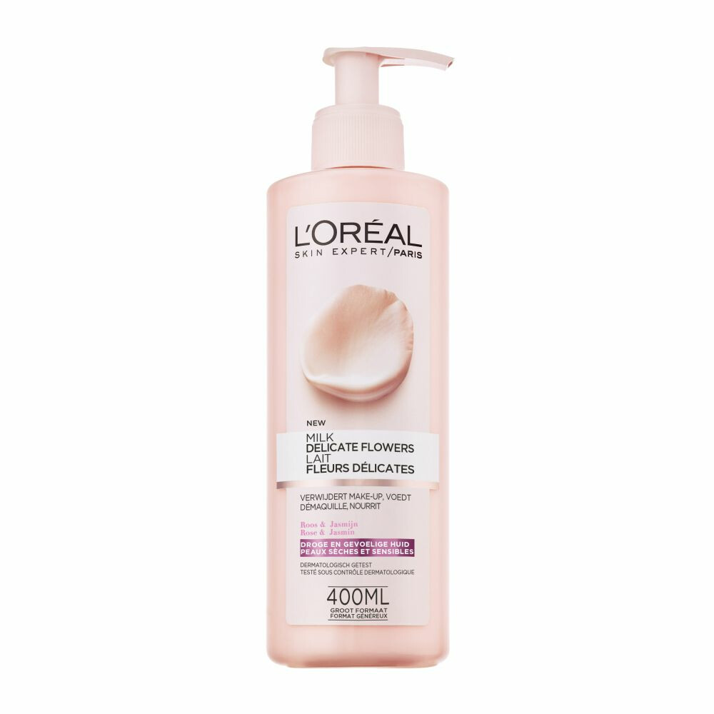 L'Oréal Delicate Flowers Reinigingsmelk 400 ml