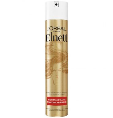 6x L'Oréal Elnett Satin Normale Fixatie Haarspray 400 ml