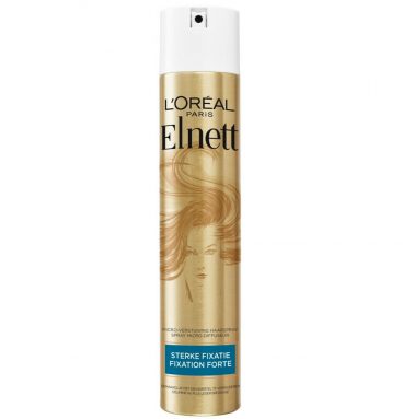 6x L'Oréal Elnett Satin Sterke Fixatie Haarspray 400 ml