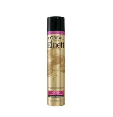 6x L'Oréal Elnett Satin Volume Extra Sterk Haarspray 200 ml