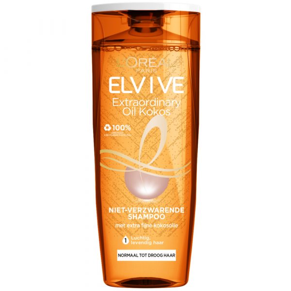 6x L'Oréal Elvive Extraordinary Oil Kokos Shampoo 250 ml