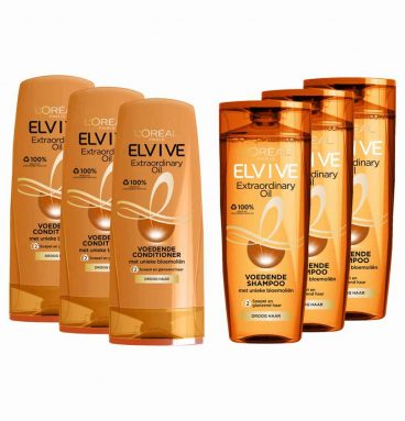 L'Oréal Elvive Extraordinary Oil Shampoo&Conditioner Groot Pakket