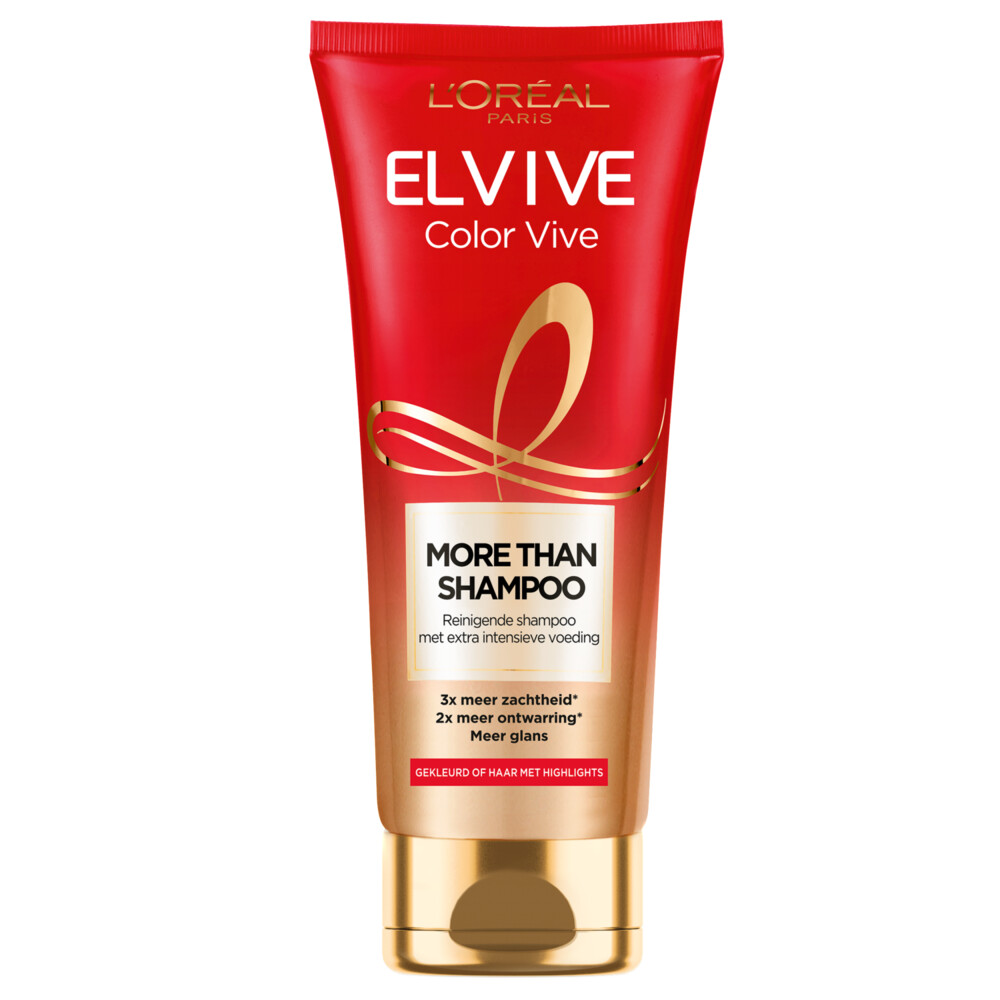 6x L'Oréal Elvive More Than Shampoo Color Vive 200 ml