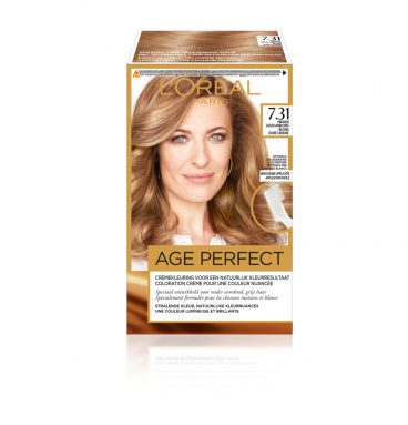 L'Oréal Excellence Age Perfect Haarverf 7.31 Midden Goud Asblond