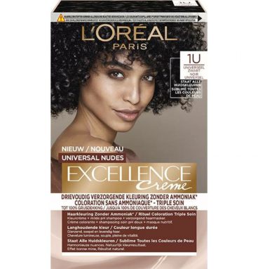 L'Oréal Excellence Creme Universal Nudes 1U Universeel Zwart