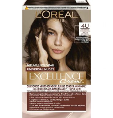 L'Oréal Excellence Creme Universal Nudes 4U Universeel Middenbruin