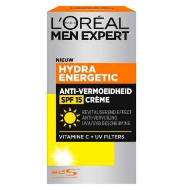 L'Oréal Hydra Energetic Hydraterende Gezichtscrème SPF 15 50 ml