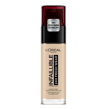 3x L'Oréal Infallible 24Hr Fresh Wear Foundation 20 Ivory