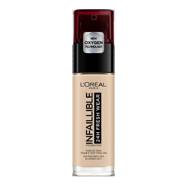 3x L'Oréal Infallible 24Hr Fresh Wear Foundation 20 Ivory