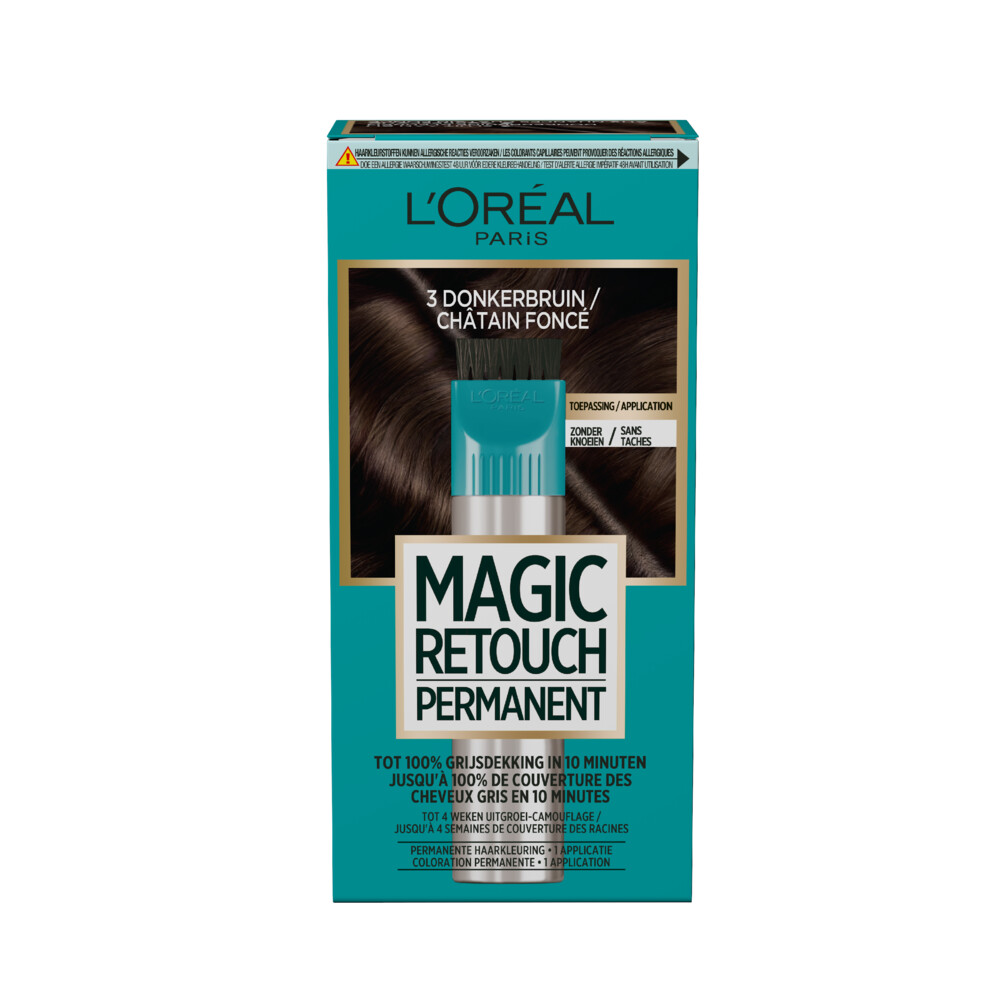 L'Oréal Magic Retouch 3 Donkerbruin 95 g