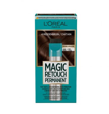 L'Oréal Magic Retouch 4 Middenbruin 95 g