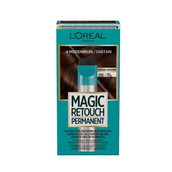 L'Oréal Magic Retouch 4 Middenbruin 95 g