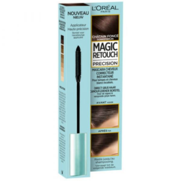 3x L'Oréal Magic Retouch Precision Haarkleuring 2 Brun