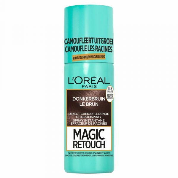 6x L'Oréal Magic Retouch Uitgroeispray Bruin 75 ml