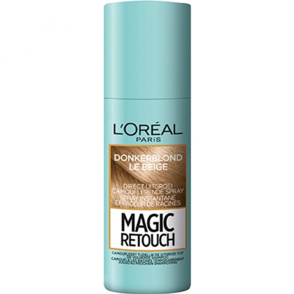 6x L'Oréal Magic Retouch Uitgroeispray Donkerblond 75 ml