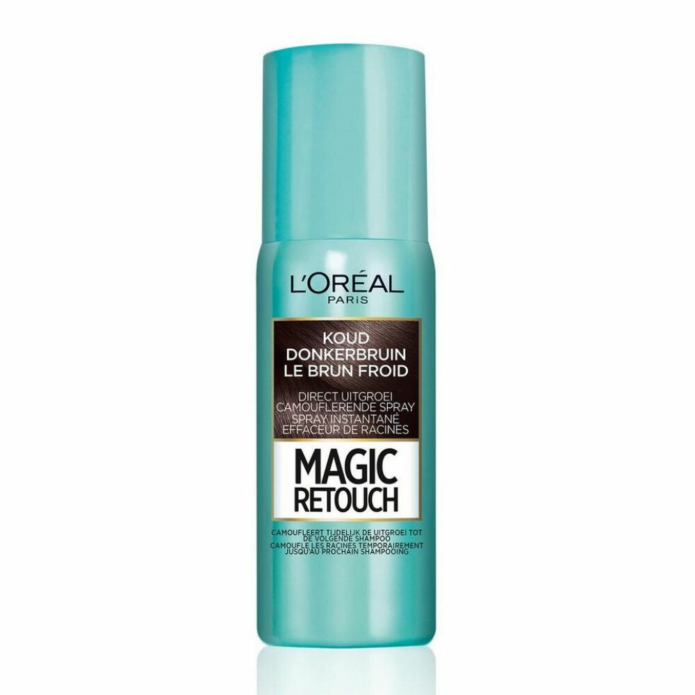 6x L'Oréal Magic Retouch Uitgroeispray Donkerbruin 75 ml