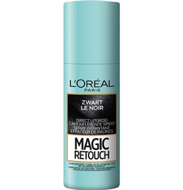 6x L'Oréal Magic Retouch Uitgroeispray Zwart 75 ml