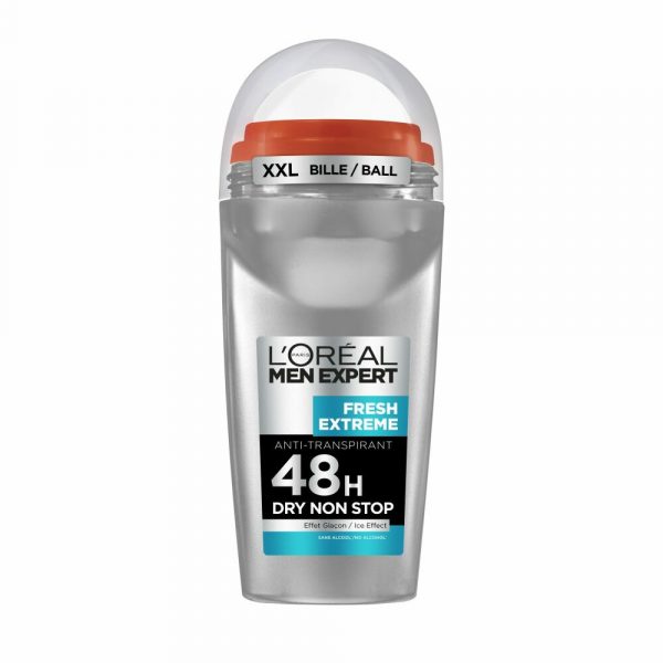 6x L'Oréal Men Expert Deodorant Roller Fresh Extreme 50 ml