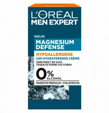 6x L'Oréal Men Expert Magnesium Defence Dagcréme 50 ml