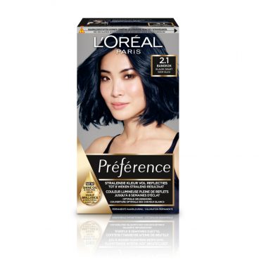 L'Oréal Preference Haarkleuring 2.1 Bangkok - Blauw Zwart