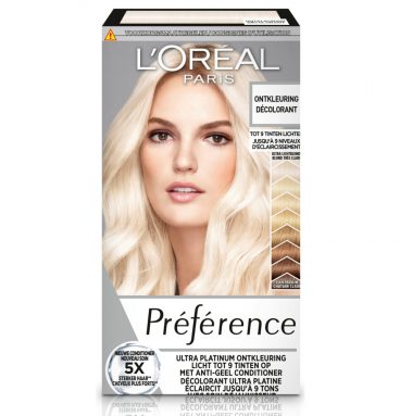 L'Oréal Preference Haarkleuring Ultra Platinum - Platinum Blond - Ontkleuring