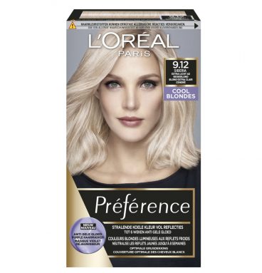 6x L'Oréal Preference haarkleuring 9.12 Siberia - Cool Blondes