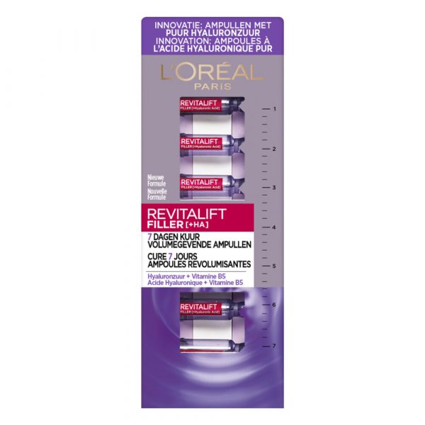 L'Oréal Revitalift Filler Ampullen 7 stuks