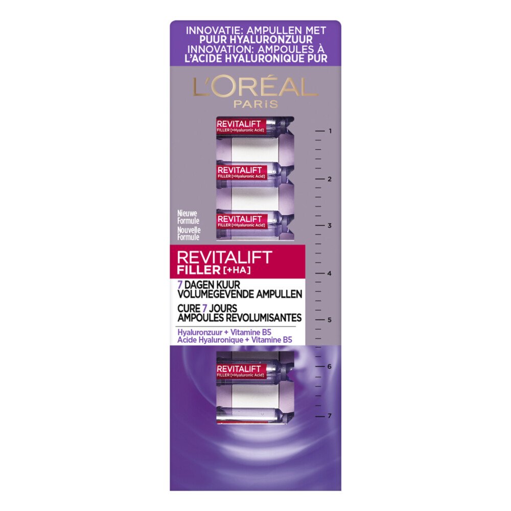 L'Oréal Revitalift Filler Ampullen 7 stuks