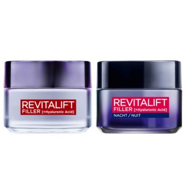 L'Oréal Revitalift Filler (HA) Dag- en Nachtcréme Pakket