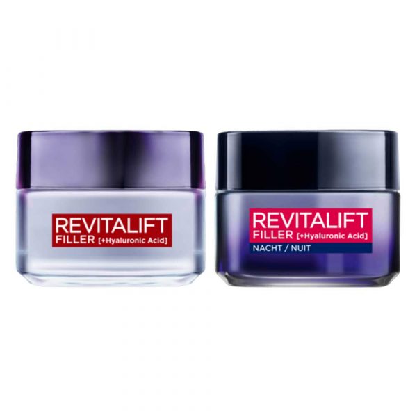 L'Oréal Revitalift Filler (HA) Dag- en Nachtcréme Pakket