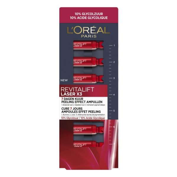 L'Oréal Revitalift Laser X3 Ampullen 7 stuks