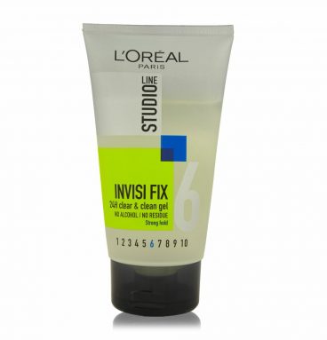 3x L'Oréal Studio Line Invisi Fix 24H Clear&Clean Gel Strong 150 ml