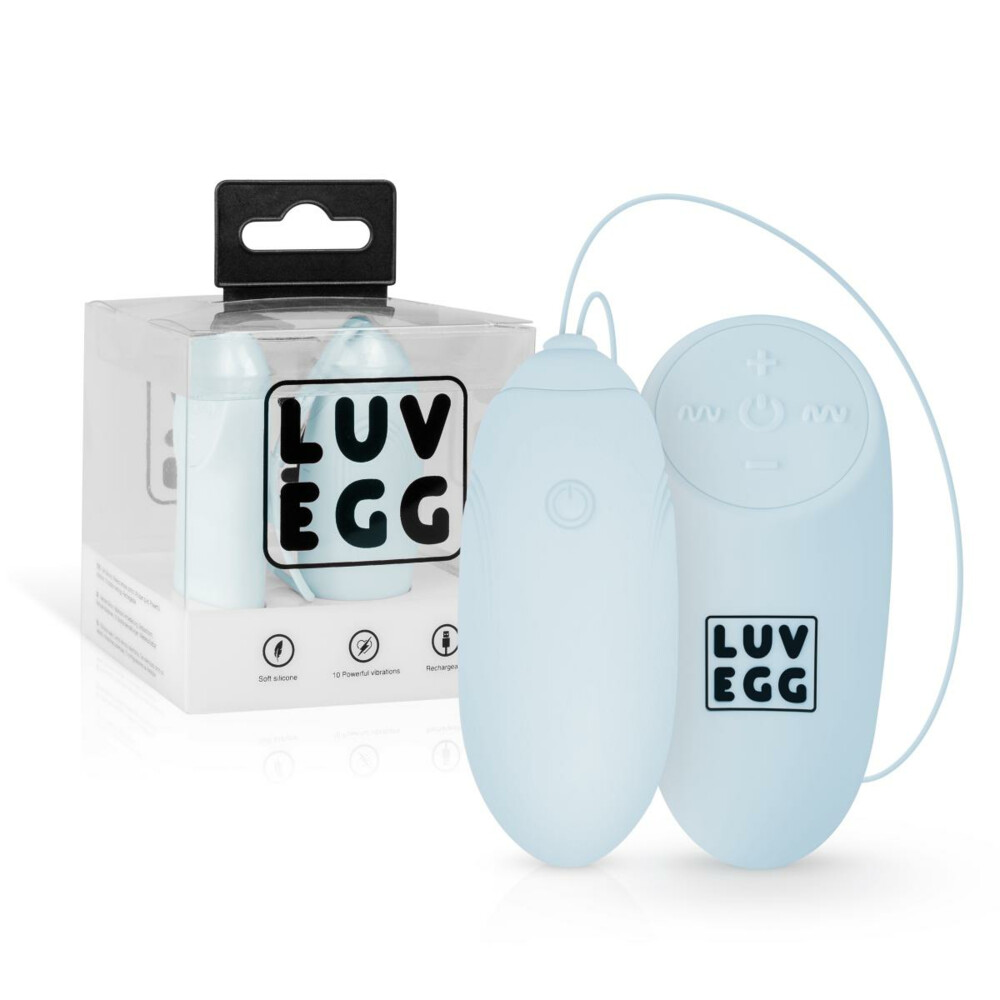 LUV EGG Oplaadbaar Vibrerend Eitje Blauw