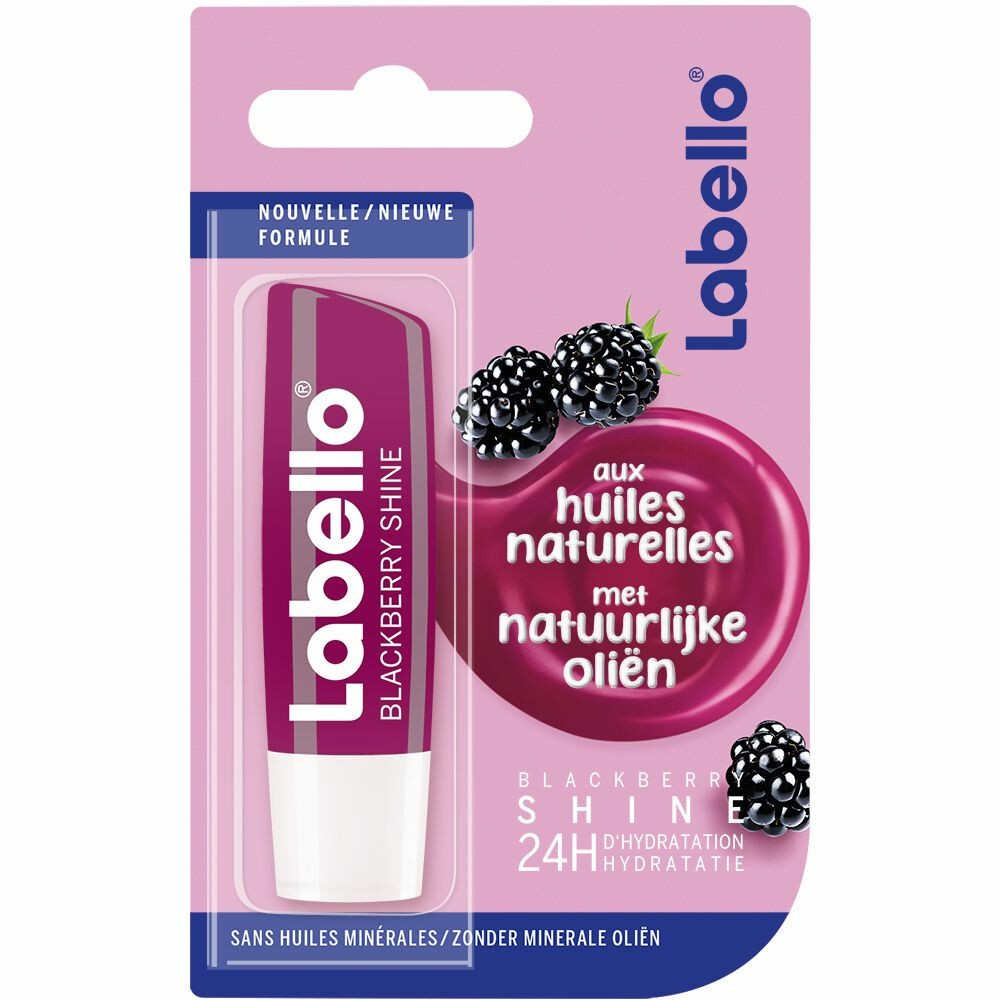 Labello Lippenbalsem Blister Blackberry Shine