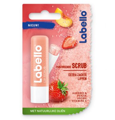 Labello Lipscrub Strawberry / Peach