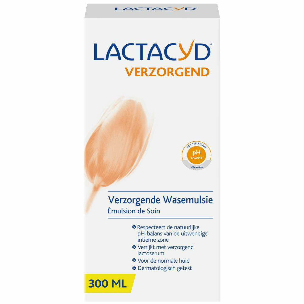 3x Lactacyd Wasemulsie Verzorgend 300 ml